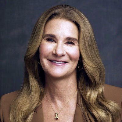 Melinda French Gates smiling.